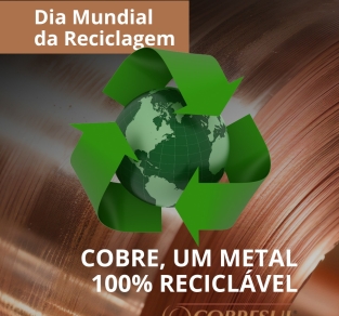 Dia Mundial da Reciclagem: A Importância do Cobre para o Futuro do Planeta